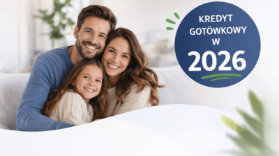 Zdjęcie przedstawia rodzinę która się cieszy z dodatkowych środków z kredytu gotówkowego
